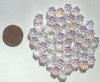 50 8mm Clear AB Flowers